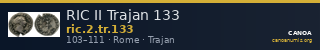 RIC II Trajan 133 — CANOA