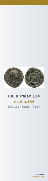 RIC II Trajan 134 — CANOA