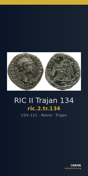 RIC II Trajan 134 — CANOA