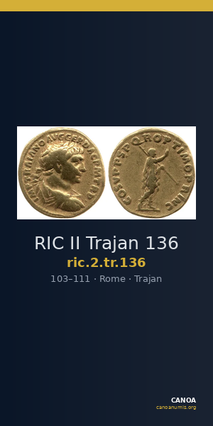 RIC II Trajan 136 — CANOA