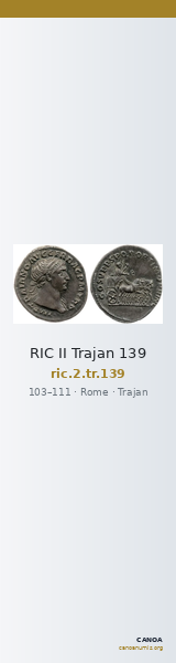 RIC II Trajan 139 — CANOA