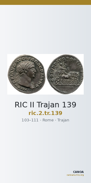 RIC II Trajan 139 — CANOA