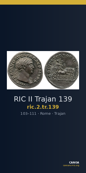 RIC II Trajan 139 — CANOA