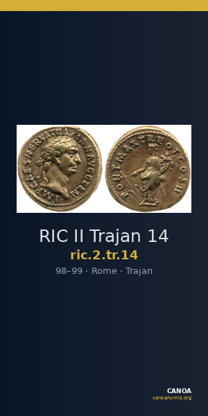 RIC II Trajan 14 — CANOA