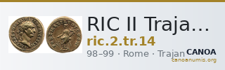 RIC II Trajan 14 — CANOA
