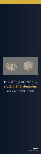 RIC II Trajan 142 (denarius) — CANOA