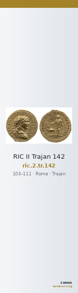 RIC II Trajan 142 — CANOA