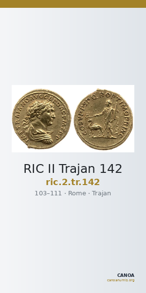 RIC II Trajan 142 — CANOA