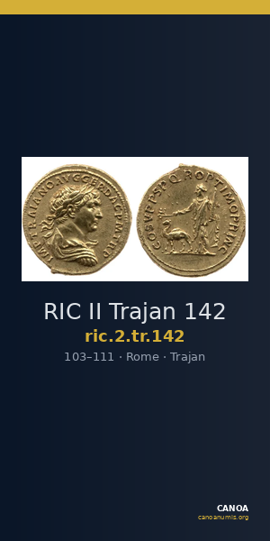 RIC II Trajan 142 — CANOA