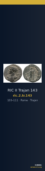 RIC II Trajan 143 — CANOA
