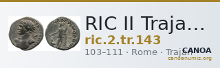 RIC II Trajan 143 — CANOA