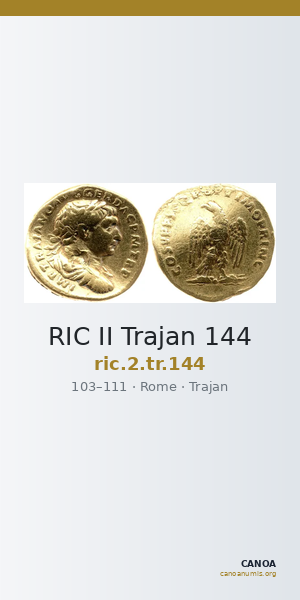 RIC II Trajan 144 — CANOA