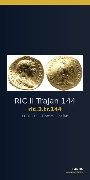 RIC II Trajan 144 — CANOA