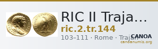 RIC II Trajan 144 — CANOA