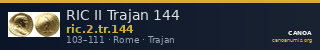 RIC II Trajan 144 — CANOA