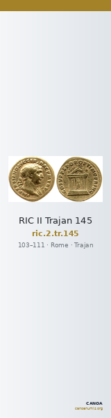 RIC II Trajan 145 — CANOA