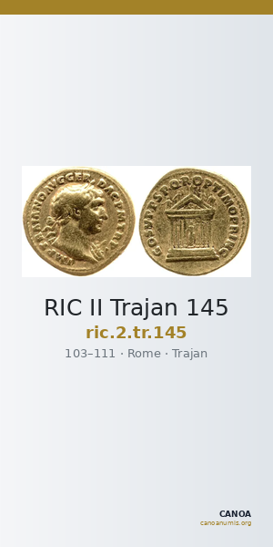 RIC II Trajan 145 — CANOA