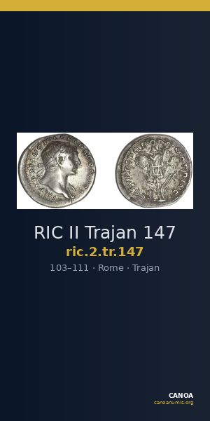 RIC II Trajan 147 — CANOA