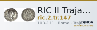RIC II Trajan 147 — CANOA