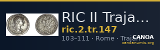 RIC II Trajan 147 — CANOA