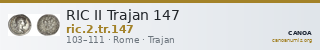 RIC II Trajan 147 — CANOA