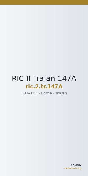 RIC II Trajan 147A — CANOA
