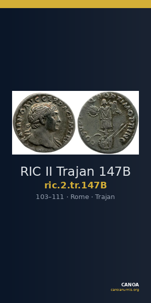 RIC II Trajan 147B — CANOA