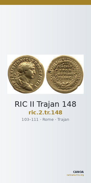 RIC II Trajan 148 — CANOA