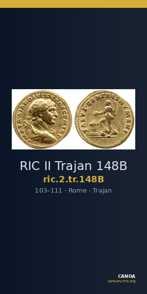 RIC II Trajan 148B — CANOA