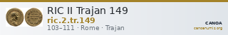 RIC II Trajan 149 — CANOA