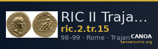 RIC II Trajan 15 — CANOA