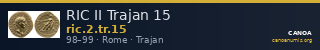RIC II Trajan 15 — CANOA