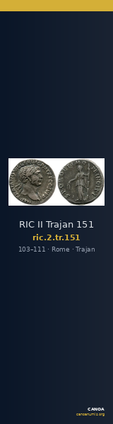 RIC II Trajan 151 — CANOA