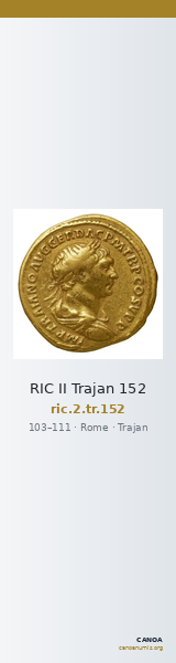 RIC II Trajan 152 — CANOA