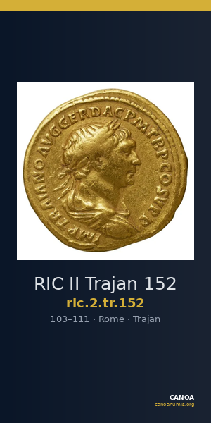 RIC II Trajan 152 — CANOA