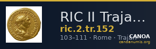 RIC II Trajan 152 — CANOA
