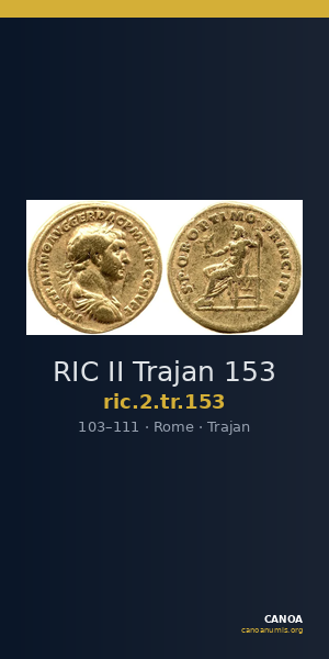 RIC II Trajan 153 — CANOA