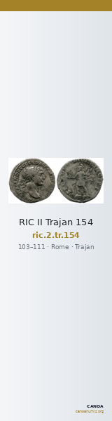 RIC II Trajan 154 — CANOA