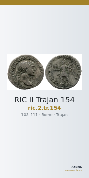 RIC II Trajan 154 — CANOA