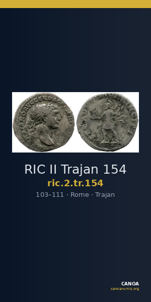 RIC II Trajan 154 — CANOA