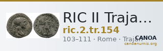 RIC II Trajan 154 — CANOA