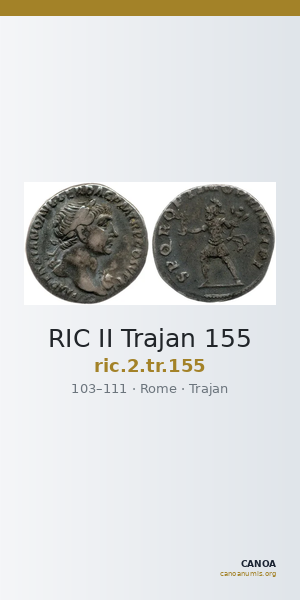 RIC II Trajan 155 — CANOA