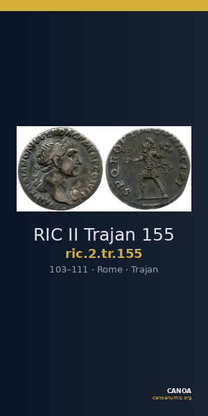 RIC II Trajan 155 — CANOA