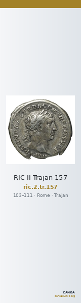 RIC II Trajan 157 — CANOA