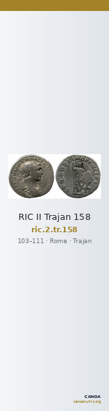 RIC II Trajan 158 — CANOA