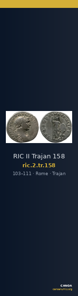 RIC II Trajan 158 — CANOA