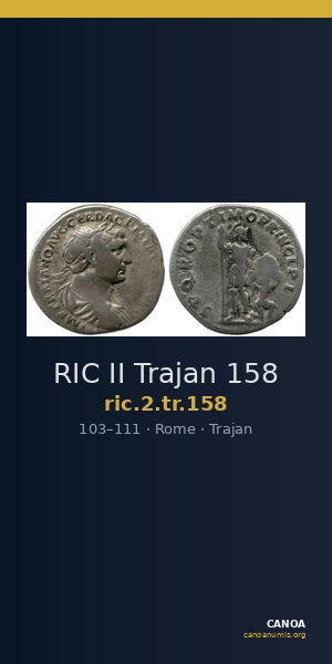 RIC II Trajan 158 — CANOA
