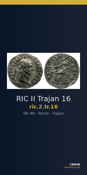 RIC II Trajan 16 — CANOA