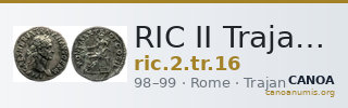 RIC II Trajan 16 — CANOA