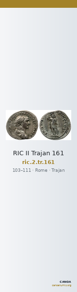 RIC II Trajan 161 — CANOA